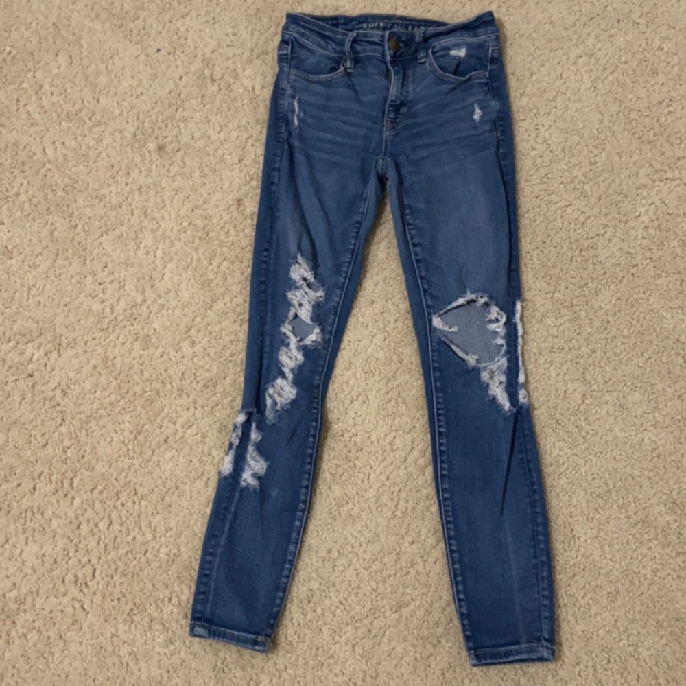 AE ripped jeans